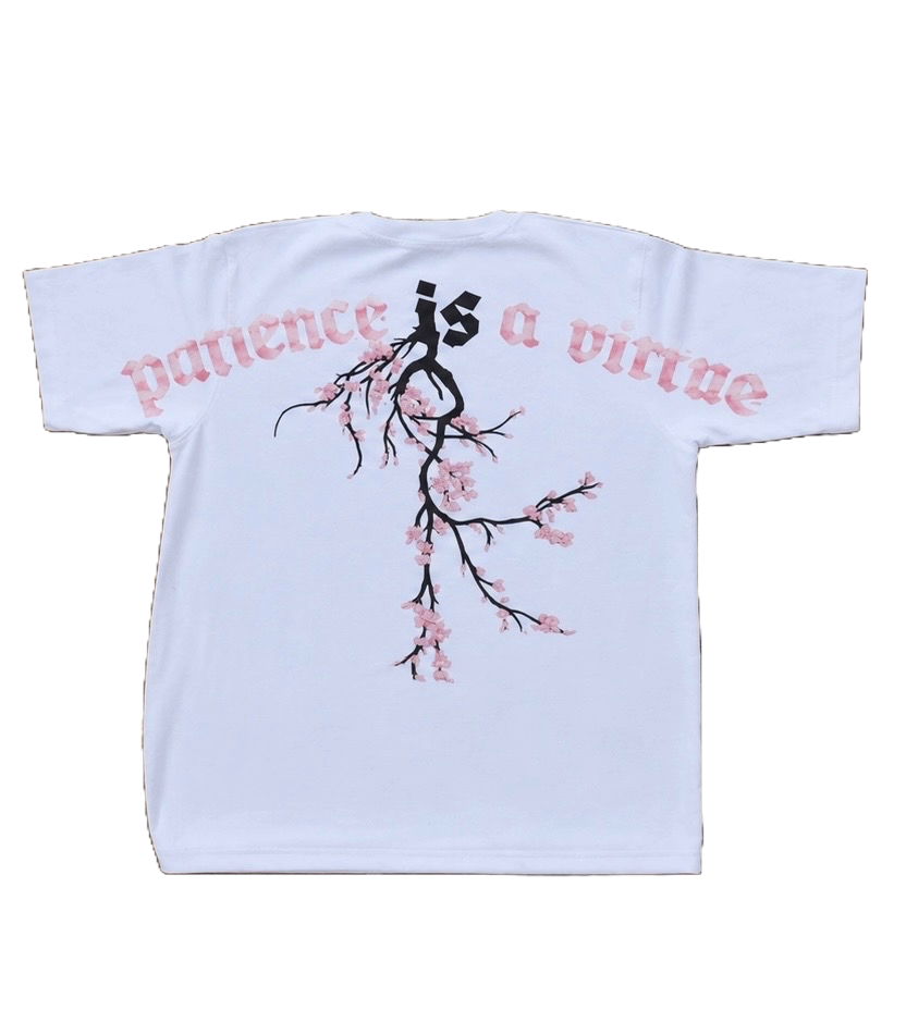 Patient Virtues 'Cherry Blossom' Tee